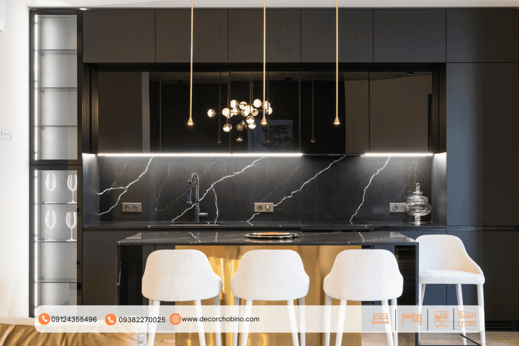 کابینت شیشه‌ای؛ جلوه‌ای از زیبایی و کاربردی بودن